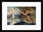 Good and Evil Angels Struggling for the Possession of a Child, c.1793-94 by William Blake