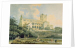 Jedburgh Abbey from the River, c.1798-99 by Thomas Girtin