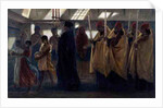 Coptic Baptismal Procession, 1865 by Simeon Solomon