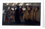 Coptic Baptismal Procession, 1865 by Simeon Solomon