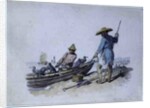 Chinese Fishermen with Cormorants by William Alexander
