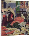 Death of Sir Tristram, 1863 by Ford Madox Brown