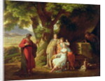 Moses and the Daughters of Jethro by Charles Lock Eastlake