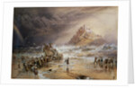 The Return of the Life Boat with St. Michael's Mount in the Distance, c.1874 by Myles Birket Foster