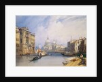 The Grand Canal, Venice, 1879 by William Callow
