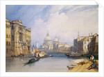 The Grand Canal, Venice, 1879 by William Callow