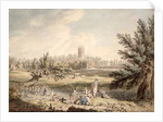 Magdalen College, Oxford, View from Cherwell Looking North West, 1791-92 by Edward Dayes