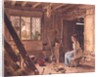 The Maid and the Magpie, A Cottage Interior at Shillington, Bedfordshire, 1834 by William Henry Hunt