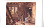The Maid and the Magpie, A Cottage Interior at Shillington, Bedfordshire, 1834 by William Henry Hunt