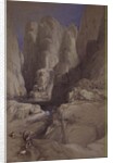 Entrance to Petra, Jordan, 1839 by David Roberts