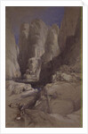 Entrance to Petra, Jordan, 1839 by David Roberts