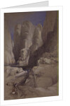 Entrance to Petra, Jordan, 1839 by David Roberts