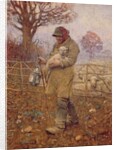Shepherd with a Lamb, 1883 by George Clausen