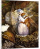 Fairy Lovers in a Bird's Nest Watching a White Mouse, c.1860 by John Anster Fitzgerald