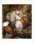 Fairy Lovers in a Bird's Nest Watching a White Mouse, c.1860 by John Anster Fitzgerald