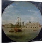 Greenwich Hospital from the River, 1748 by Samuel Wale