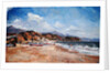 Beach and Mountains, Nerja, 2001 by Christopher Glanville