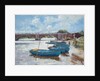 Moorings at Hampton Court, 2011 by Christopher Glanville