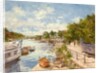 The Thames at Richmond, 2012 by Christopher Glanville