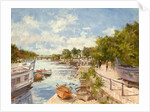 The Thames at Richmond, 2012 by Christopher Glanville