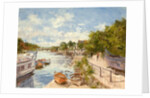 The Thames at Richmond, 2012 by Christopher Glanville