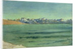 Sunrise Over Mont Blanc, c.1890 by Ferdinand Hodler
