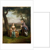 Portrait of a Couple, possibly Daniel and Mary Swaine of Leverington Hall, Isle of Ely, Cambridgeshire, c.1753 by Arthur Devis