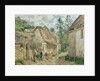 A Street in Auvers by Camille Pissarro