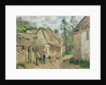 A Street in Auvers by Camille Pissarro