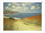 Path in the Wheat at Pourville, 1882 by Claude Monet