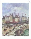 The Pont Neuf, 1901 by Camille Pissarro