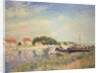 The Banks of the Loing at Saint-Mammes, 1885 by Alfred Sisley