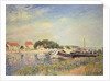 The Banks of the Loing at Saint-Mammes, 1885 by Alfred Sisley