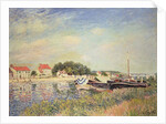 The Banks of the Loing at Saint-Mammes, 1885 by Alfred Sisley