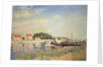 The Banks of the Loing at Saint-Mammes, 1885 by Alfred Sisley