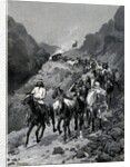 Geronimo and his Band Returning from a Raid into Mexico by Frederic Remington