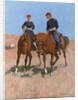 Belle McKeever and Lt. Edgar Wheelock, c.1899 by Frederic Remington