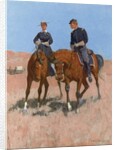 Belle McKeever and Lt. Edgar Wheelock, c.1899 by Frederic Remington