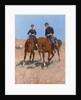 Belle McKeever and Lt. Edgar Wheelock, c.1899 by Frederic Remington