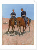 Belle McKeever and Lt. Edgar Wheelock, c.1899 by Frederic Remington