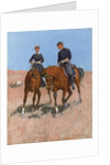 Belle McKeever and Lt. Edgar Wheelock, c.1899 by Frederic Remington