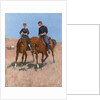Belle McKeever and Lt. Edgar Wheelock, c.1899 by Frederic Remington