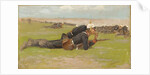 Field Drill for the Prussian Infantry by Frederic Remington
