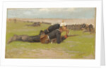Field Drill for the Prussian Infantry by Frederic Remington