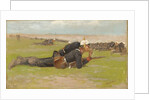 Field Drill for the Prussian Infantry by Frederic Remington