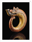 Dragon-shaped powder flask, possibly Gujarat by Indian School