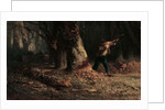 Woodcutter in the Forest by Jean-Francois Millet