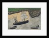 Three steamers by Alfred Wallis