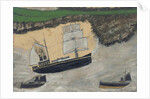 Three steamers by Alfred Wallis