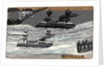 Gunboats in wartime by Alfred Wallis